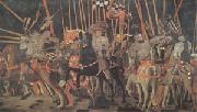 Paolo di Dono called Uccello The Battle of San Romano (mk05) oil painting